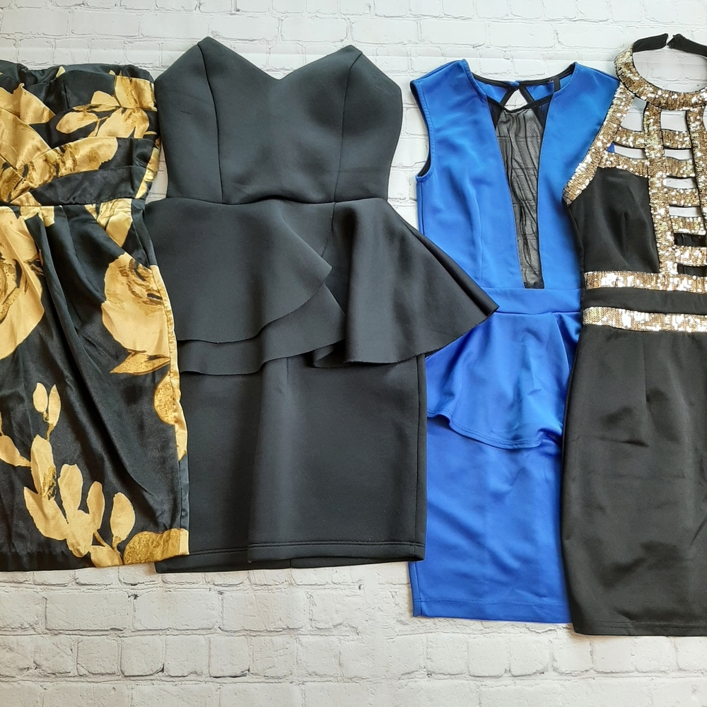Bundle of 4 dresses